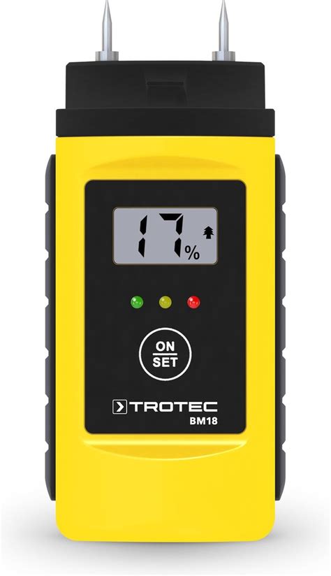 trotec bm18 vochtmeter|Trotec BM18 Moisture Meter .